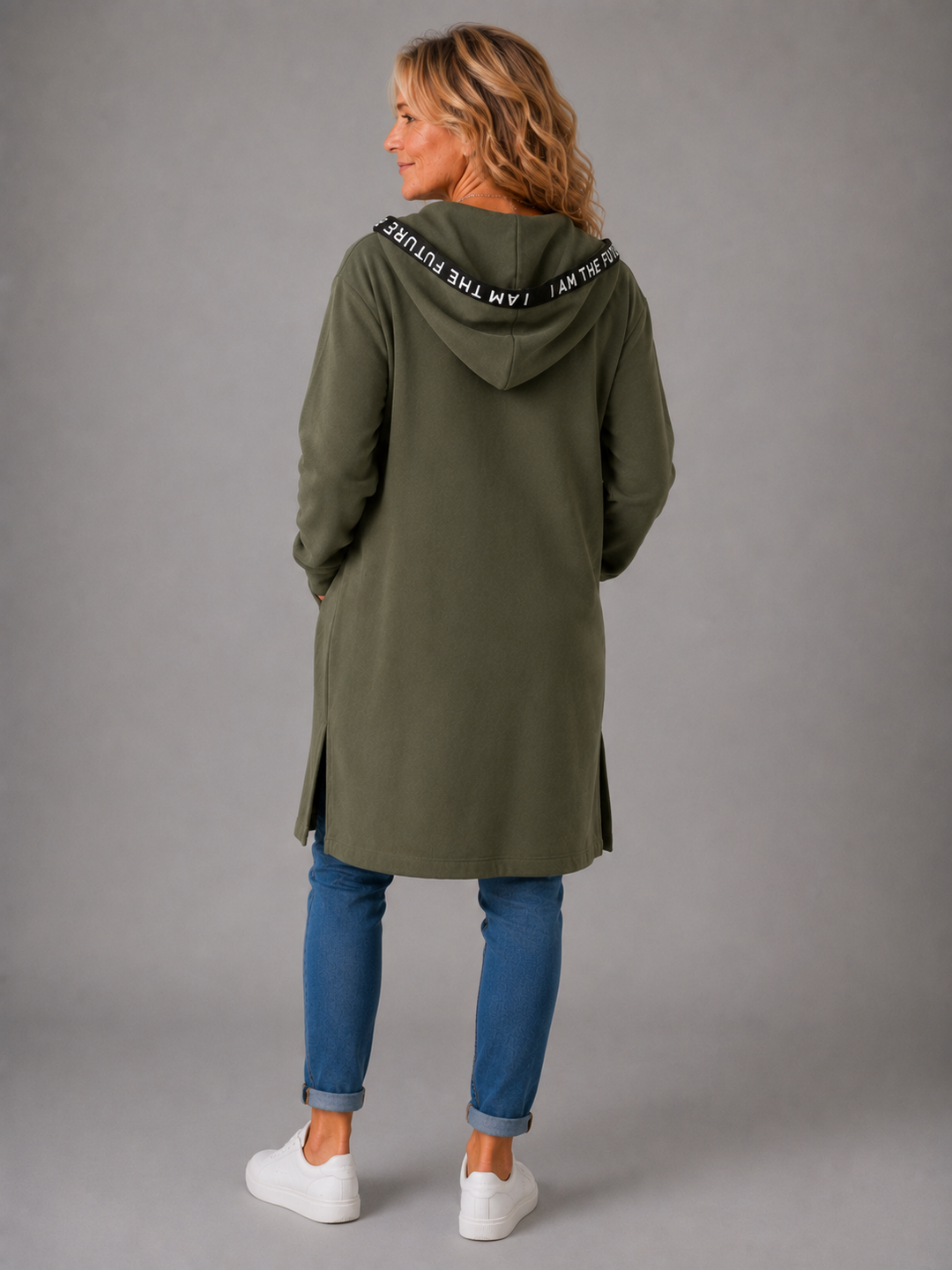 Eileen Fleece-Lined Hooded Coat